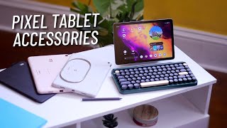 Top 5 Pixel Tablet Accessories [upl. by Dyann]