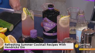 Refreshing Summer Cocktail Recipes With Hendricks Gin [upl. by Dawaj]