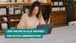 Online Leren in alle vrijheid van echte leerkrachten [upl. by Ahsahtan]