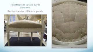 RENOVATION DE FAUTEUIL LOUIS XVI  Atelier DKolia [upl. by Killen868]