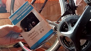 Shimano sora r3000 installing RD [upl. by Egiaf37]