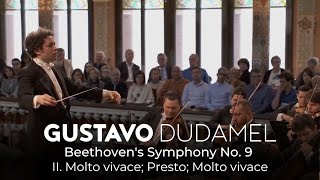 Gustavo Dudamel  Beethoven Symphony No 9  Mvmt 2 Orquesta Sinfónica Simón Bolívar [upl. by Nerat277]