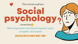 Social psychology Theories of intergroup relations NTA UGC NET SETGATEMA12thPsychology [upl. by Anirbus]