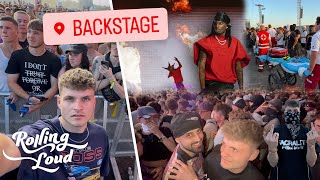 ICH WAR BACKSTAGE🤩 Rolling Loud Wien😍🇦🇹 Playboi Carti Gunna etc  Jan [upl. by Torre]