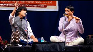 Viraj Joshi and Amar Oak Perform Bandish in Raag Todi  Bhor Bhayi  Chitraswar Concert [upl. by Born348]