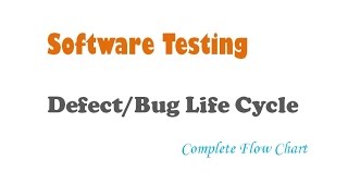 Software Testing  DefectBug Life Cycle  Complete Flow Chart of Defect States [upl. by Etnuhs230]