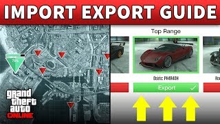 How to SPAWN ALL 10 Exotic Export Vehicles Complete Guide amp All Locations  GTA Los Santos Tuners [upl. by Remy]