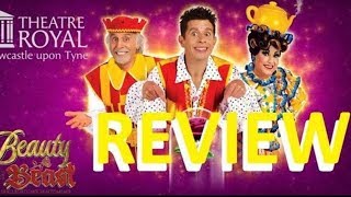 4 REVIEW Beauty And The Beast Pantomime NEWCASTLE Theatre Royal 2019 Until Jan 19th 2020 [upl. by Amalle769]