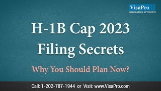 Top 5 H1B Cap 2023 Filing Secrets from US Immigration Attorney [upl. by Aneryc254]