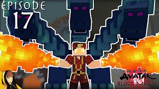 TAKING ON THE HYDRA  Minecraft  Avatar Age of the Blood Moon Series wCh3k 17 [upl. by Ahsrat935]