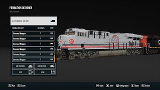 TSW4 formation designer 17 KCS grain train with CN [upl. by Hillier519]