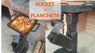 Cocina ROCKET  plancheta COMIDA espectacular [upl. by Nitsyrk]