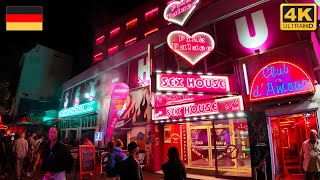 Hamburg Red Light District  Reeperbahn Walkthrough 🇩🇪 Germany [upl. by Hadsall]