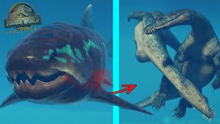 DUNCLEOSTEUS ARCHELON Y TODOS NUEVOS DINOSAURIOS MARINOS el pez asesino Jurassic World Evolution 2 [upl. by Ahsekar]