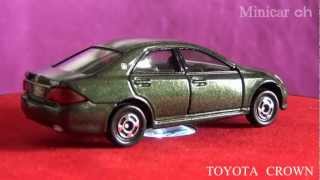 TOMICA No032 TOYOTA CROWN [upl. by Mera646]