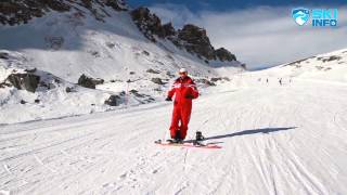 Corso di Snowboard  Lezione 5  One Foot [upl. by Yekcor]