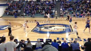 20172018 Owatonna Huskies VS New Prague Trojans Sections game Owatonna Basketball [upl. by Arebma]