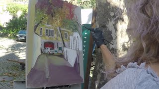 PleinAir Painting in Portugal [upl. by Alleahcim]