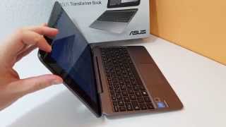 Asus Transformer Book T100HA Atom X5 Z8500 4GB Unboxing 4k [upl. by Neddie]