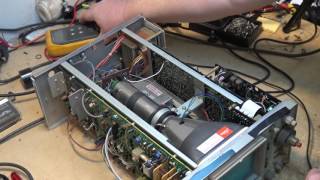 Iwatsu SS 5705 Osciloscope tear down and troubleshoot [upl. by Hippel222]