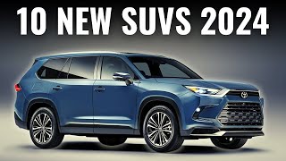 🚗 🚗 Top 10 Luxury SUVs of 2024🚙🚖 [upl. by Anirehc]