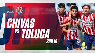 Chivas Sub 18 vs Toluca Sub 18  En vivo  Telemundo Deportes [upl. by Eeb581]