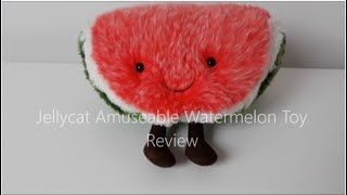 Jellycat Amuseable Watermelon Toy Review [upl. by Monique]