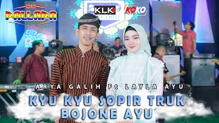 Kiyu Kiyu Sopir Truk Bojone Ayu  Arya Galih Feat Laila Ayu  New Pallapa Official Live Music [upl. by Lowenstein]