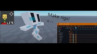 How to Rig a Character in Roblox Studio Using RigEdit Lite [upl. by Rebliw]