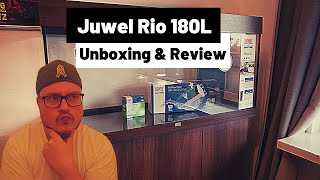 Juwel Rio 180L Unboxing amp Review  Das Anfängeraquarium [upl. by Ahsele656]