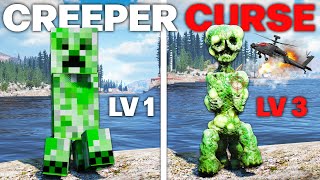 MINECRAFT CREEPERS DESTROY MY SERVER  GTA 5 RP [upl. by Euqimod]