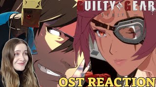 THESE OSTS ARE AWESOME  First time reaction to GUILTY GEAR STRIVE OSTs Character themes [upl. by Idnyc890]