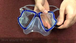 Mares X Vision Mask Lens Installation [upl. by Eniawd299]