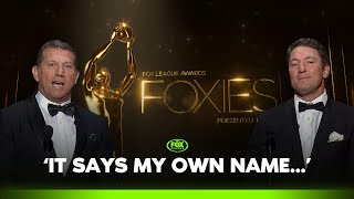 The BEST of The Foxies Awards night  Fletch amp Hindy  Fox League [upl. by Anaehr]