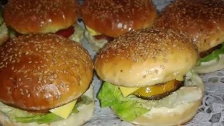 Hamburger fait maison شهيوات ام العربي همبرجر منزلي قمة المذاق [upl. by Harshman]