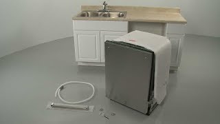 KitchenAid Dishwasher Installation Model KDTM704ESS [upl. by Nnylakcaj]