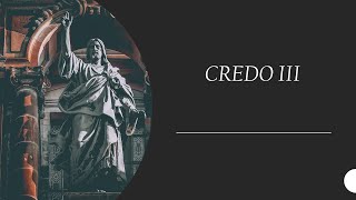 Credo III  Schola Cantorum Sancti Blasii with church organ [upl. by Pattie]