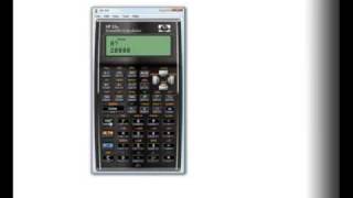 Solving Simultaneous Equations with the HP 35s [upl. by Namlak]