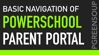 PowerSchool Parent Portal  Basic Navigation [upl. by Elay564]