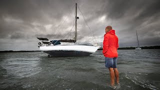 RUNNING AGROUND AFTER 3 LONG DAYS AT SEA [upl. by Cavan801]