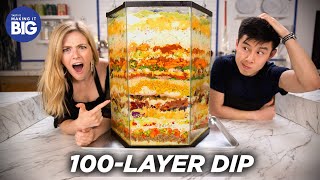 We Made A 100Layer Dip • Tasty [upl. by Nylisoj]