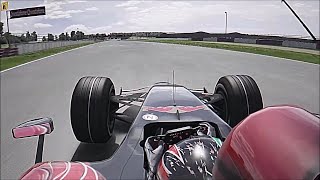 F1 2007 Silverstone  Vitantonio Liuzzi OnBoard  assettocorsa [upl. by Ahras]