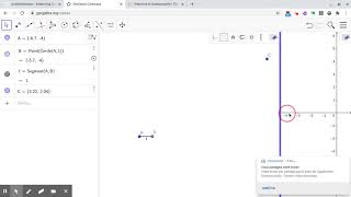 geogebra construire un arc de cercle [upl. by Odiug]