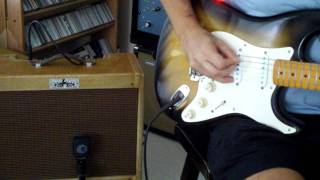 Tweed Deluxe Speed Shop Glassy Clean Strat [upl. by Florine]