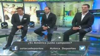 AMERICA CAMPEON C2013 Mayo26 Resumen y Comentarios TvAzteca [upl. by Arakal]