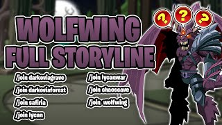 Chaos Lord Wolfwing FULL Storyline Quest Walkthrough  AQW [upl. by Bust]