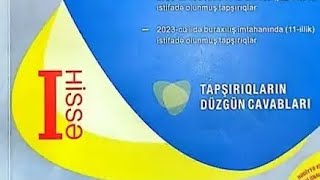 1 ci hisse Azərbaycan dili test toplusu cavabları 2024 [upl. by Ahkihs22]