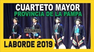 Laborde 2019 Cuarteto Mayor La Pampa quotLos Tractoresquot [upl. by Leahcimsemaj925]