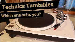 Which Technics turntable is right for you [upl. by Ayiram]