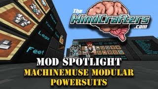 Mod Spotlight  MachineMuse Modular Powersuits [upl. by Burny72]